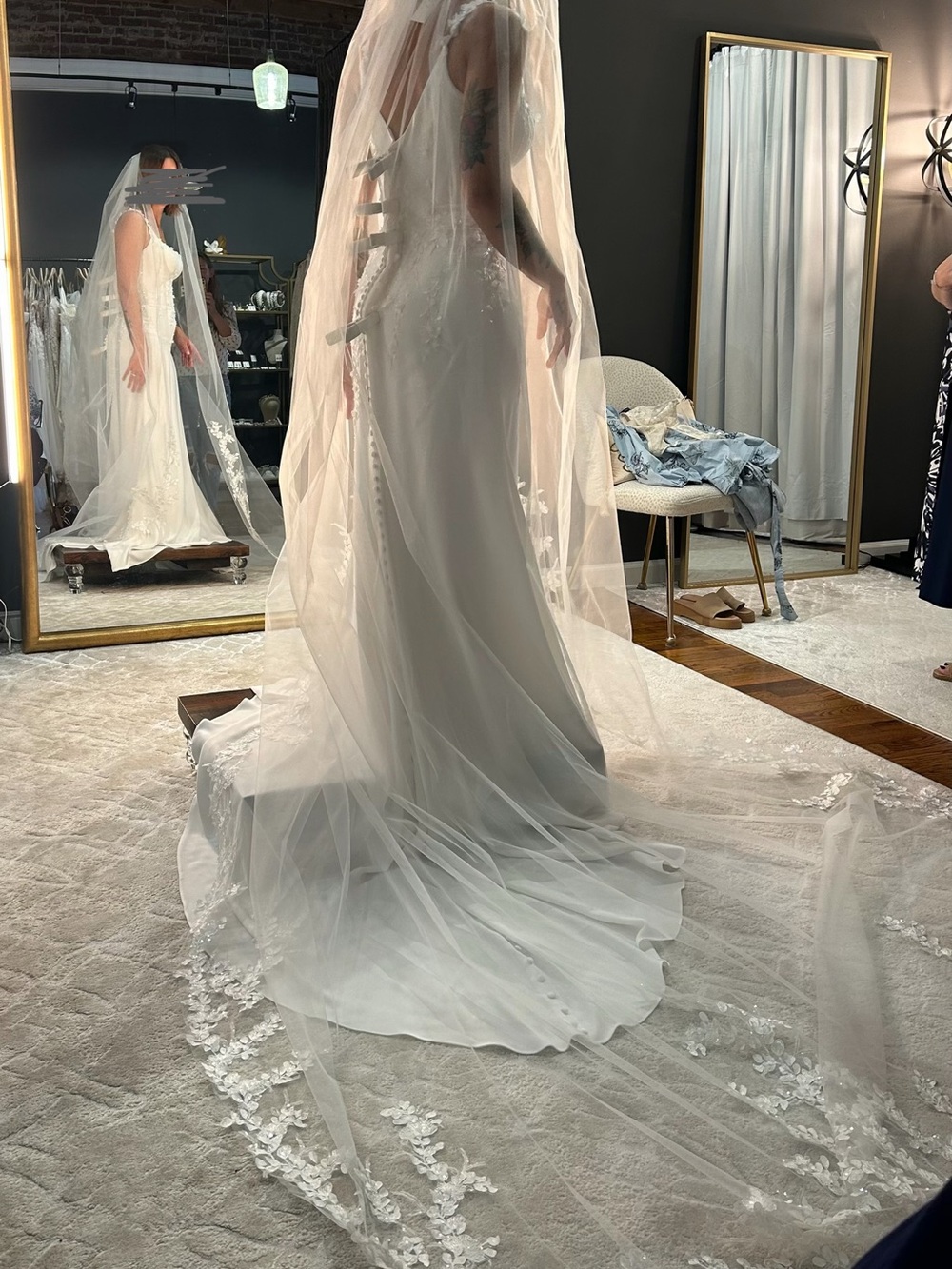 Calla Blanche Veil Style #2269C